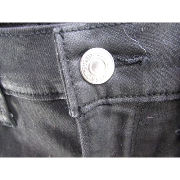 Levi Premium 720 High Rise Super Skinny Women's Black Jeans size 27 - Picture 3 of 9